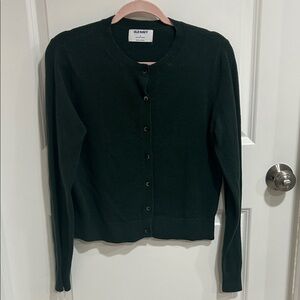 Old Navy Women's Green Cardigan
